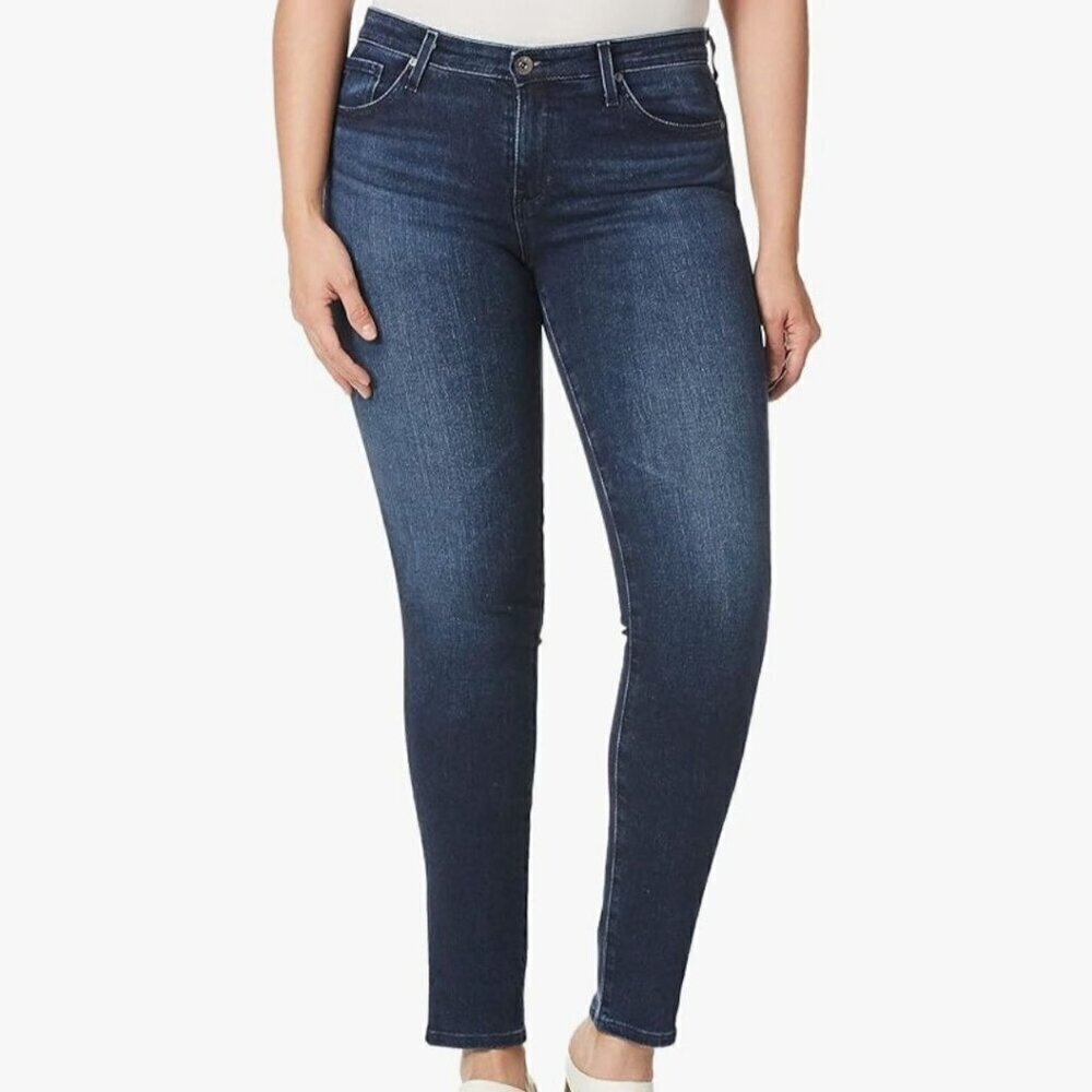 AG Adriano Goldschmied Prima Mid Rise Cigarette Leg Skinny Jeans Size 32R